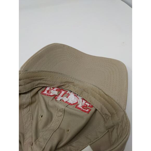 Ride TV Unbridled Horse Equestrian Slideback Hat Embroidered Logo Tan - Picture 8 of 9